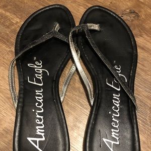 American Eagle black sandals